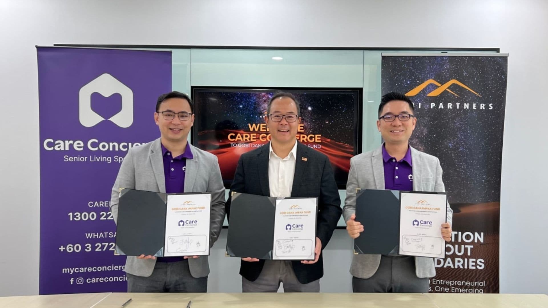 Gobi Partners onboards Care Concierge to the Khazanah-backed Gobi Dana Impak Ventures fund