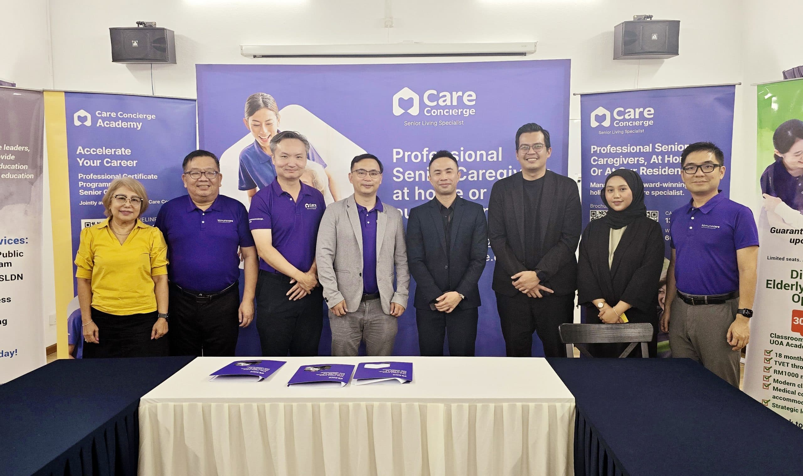 Teaming up to offer certificate-level TVET course in aged care