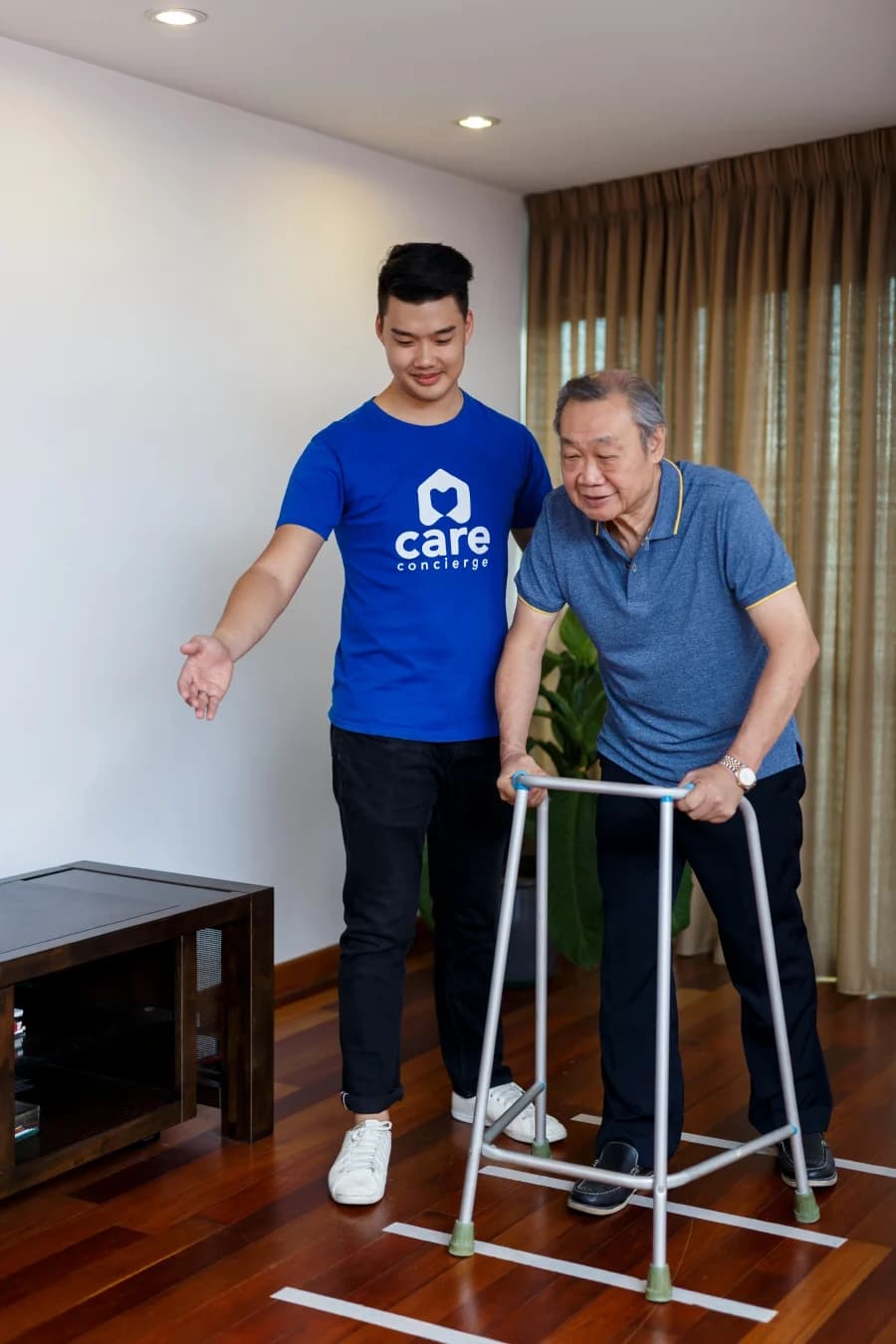 On demand care for the elderly