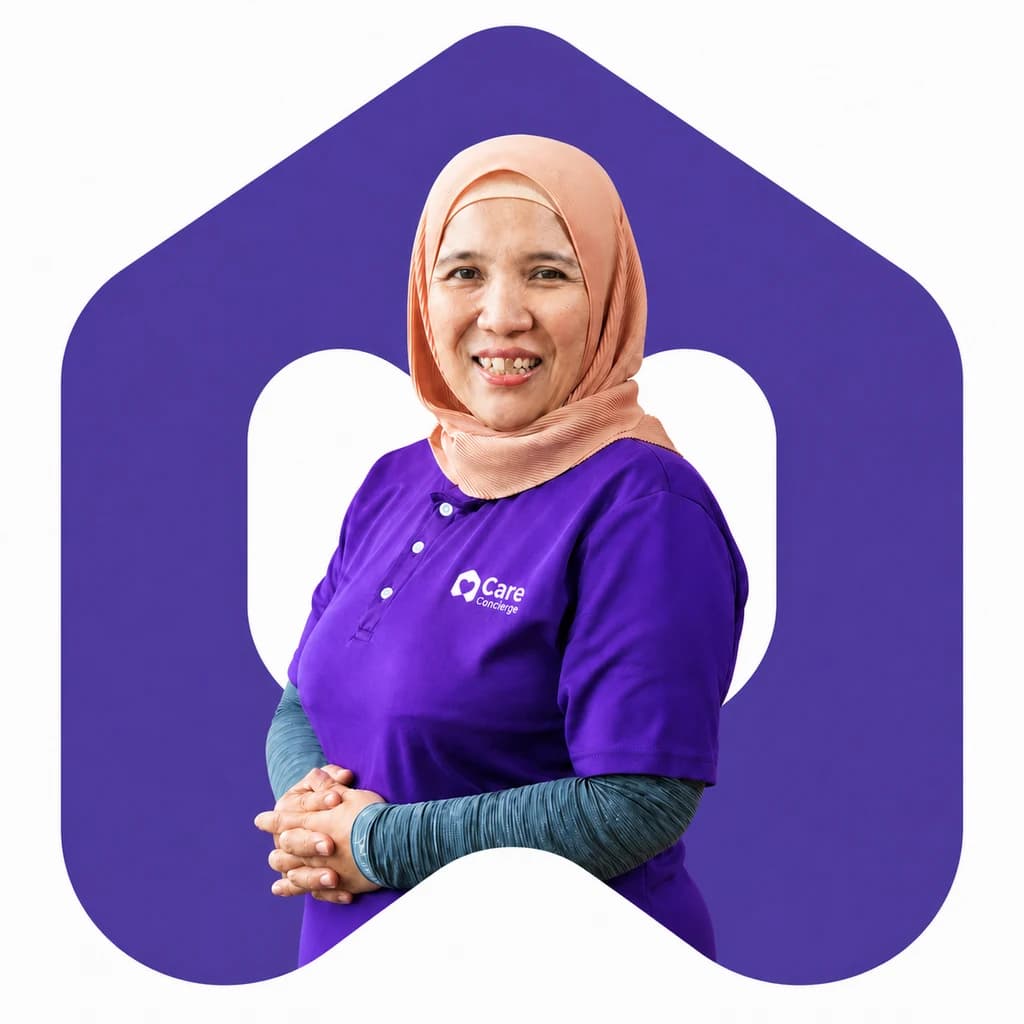 Portrait of Betty Asmara Mokhtar, Home Manager