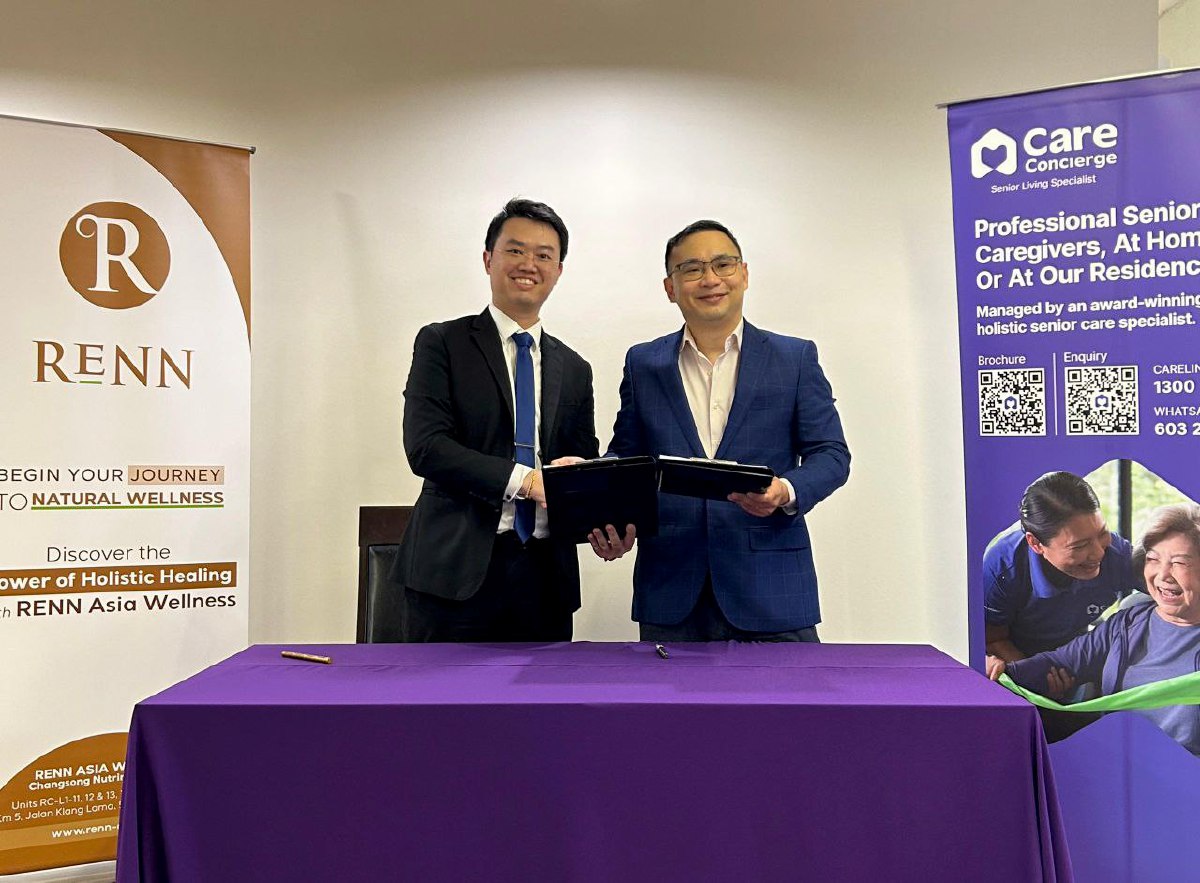 MEMORANDUM Persefahaman antara RENN Asia Wellness serta Care Concierge bagi rawatan tambahan untuk pesakit strok.