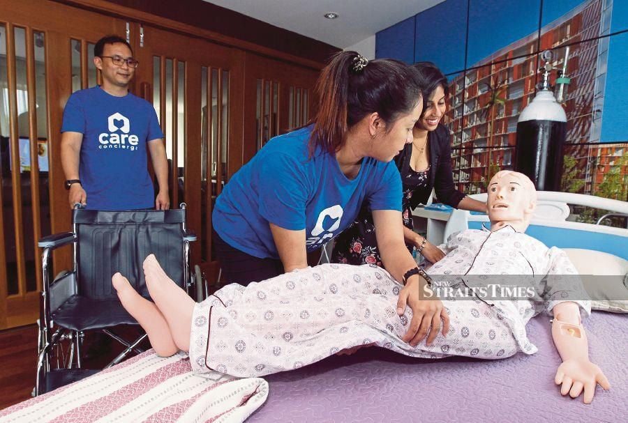 Demonstration and training are available for caregivers.
