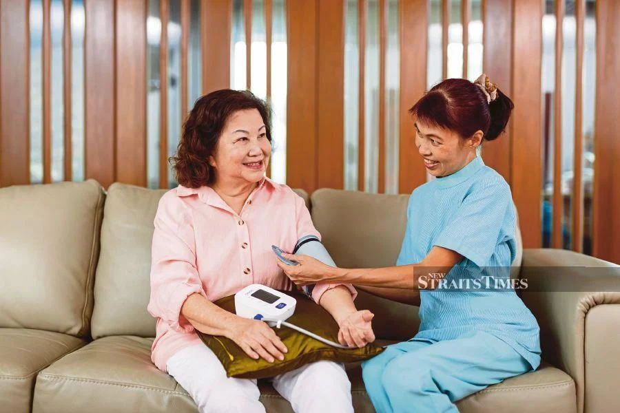 The startup provides skilled nurses, therapists and caregivers for the elderly.
