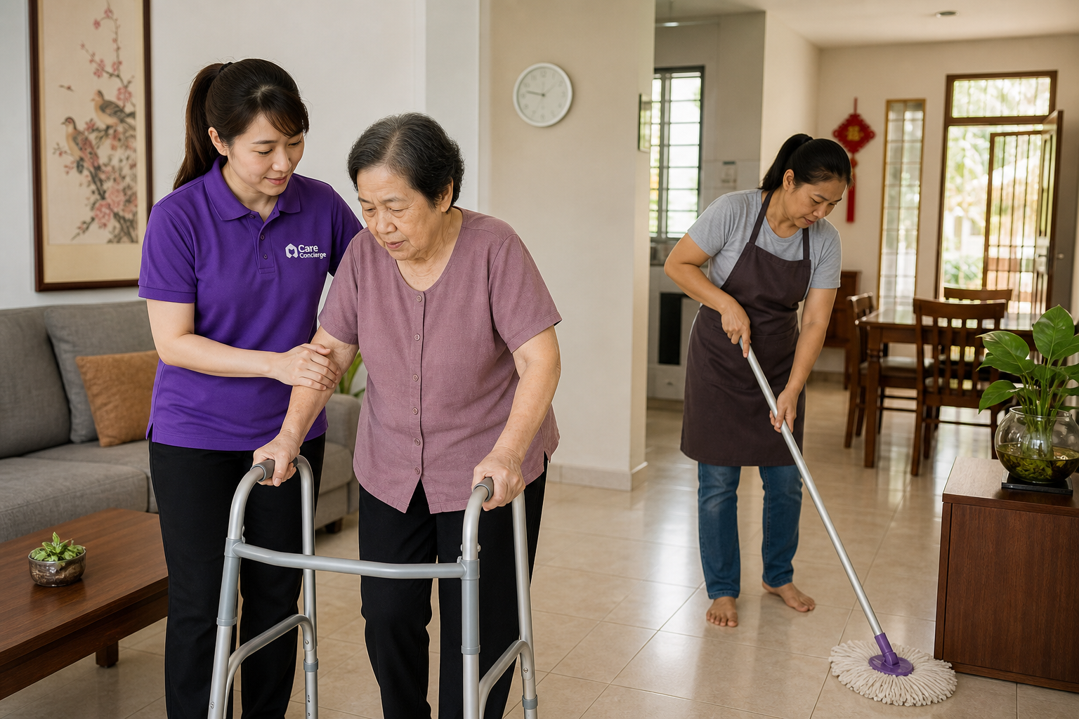 Caregiver vs Maid for Elderly Care: Why Hiring a Helper Isn't the Same